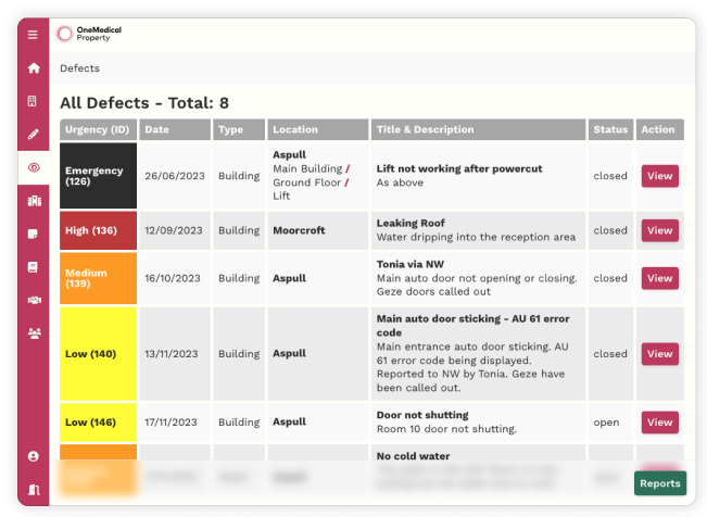 Process - defects